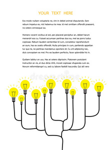灵感 权力 想象 商业 绘图 能量 创新 环境 灯泡 插图