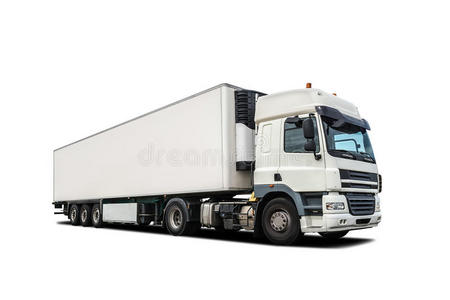 复制 交通 载体 负载 航运 卡车 拖车 形象 柴油机 卡车运输