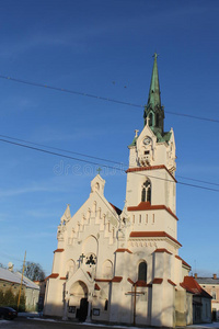 在斯特里伊，利维地区的教堂