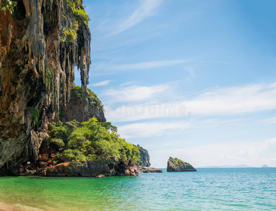 泰国krabi railay海滩