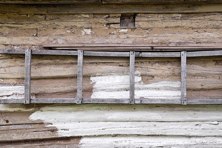 纹理 村庄 古老的 国家 松木 建筑 日志 建设 自然 木柴