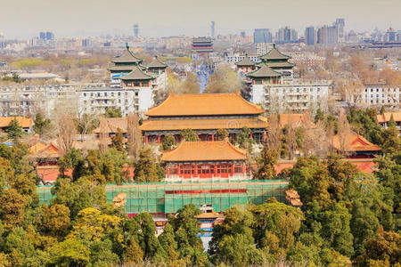 北京紫禁城的传统建筑