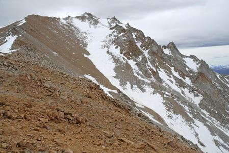 接近白山界峰，内华达州13er和州高点