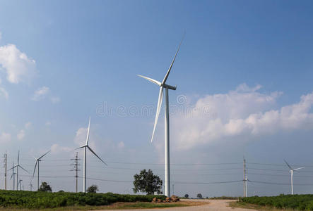 风力涡轮机发电