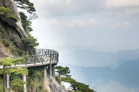 状态 面对 花岗岩 江西 建造 阳光 地区 省份 公园 中国人