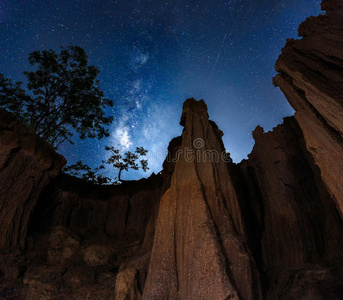 星云 轮廓 长的 星星 宇宙 风景 范围 公园 繁星 科学