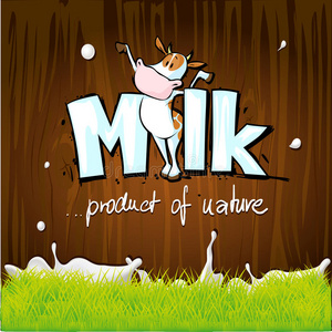 木材 动物 食物 乳制品 自然 奶牛 牛奶 可爱的 泼洒