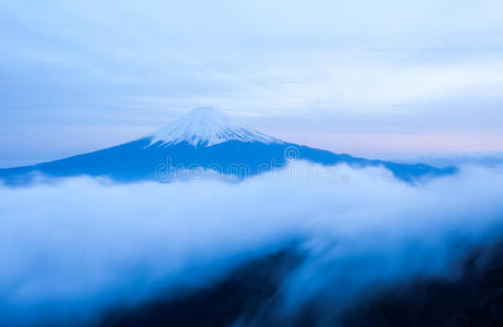 富士 景观 火山 天空 日本 日本人 自然 高的 亚洲 场景