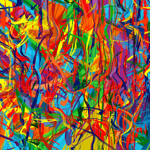 艺术彩虹颜色飞溅刷画抽象矢量背景