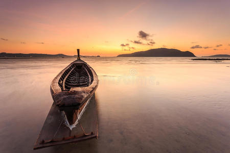 卡塔 黄昏 日落 海景 风景 特拉 阳光 茶农 普吉岛 反射