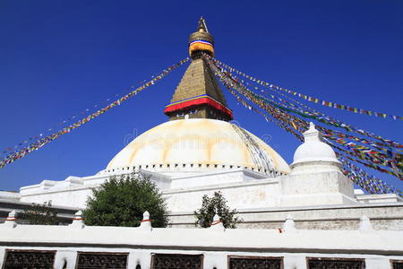 尼泊尔加德满都的Boudhanath。