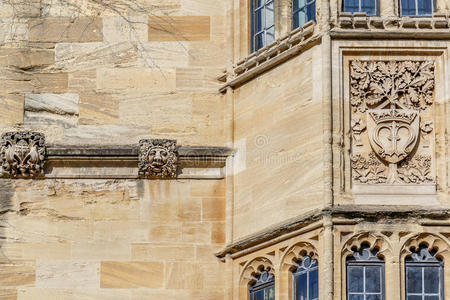 天空 建筑 古老的 牛津 学院 四月 英国 前进 中心 建筑学