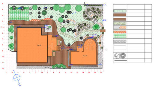 解放军 建筑 园丁 插图 工程 铅笔 形象 蓝图 风景 花园