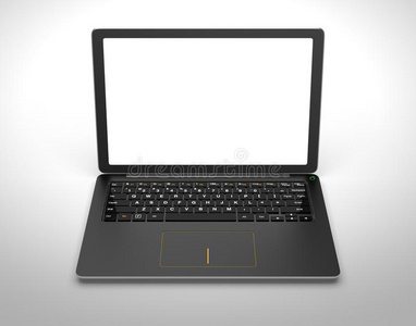 黑色可拆卸PC分离成平板电脑和键盘