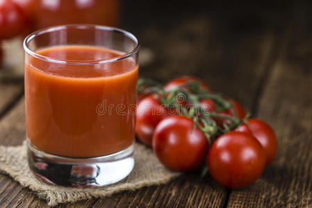 番茄汁玻璃杯