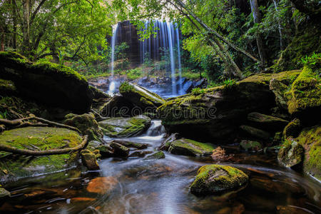 旅行 自然 瀑布 墙纸 洛伊 公园 泰国 远足 文化 旅行者