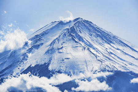 地标 日落 富士 自然 围绕 日本人 川口 日本 火山 富士山