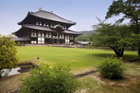 佛教 叹息 圣地 日本 大布苏 建筑学 吸引力 美丽的 奈良