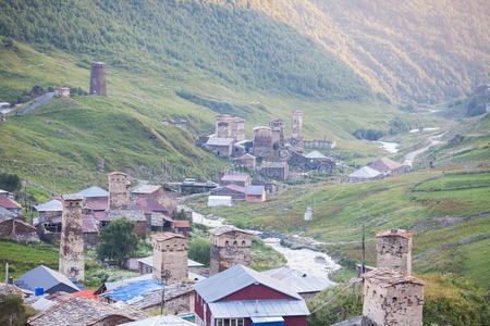 联合国教科文组织 防守 要塞 最高 格鲁吉亚 建筑 草地