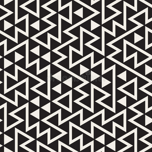 单色 无穷 南非 插图 几何学 网格 格子 织物 重复 指向