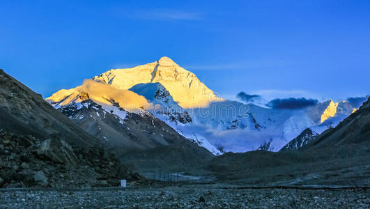 攀登 瓷器 领土 世界 最高 西藏 珠穆朗玛峰