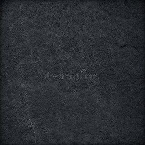 深灰色抽象黑色石板石背景或纹理。