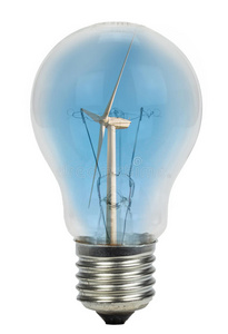 发电机 电灯泡 灯泡 环境 生态 生态学 能量 地球 形象