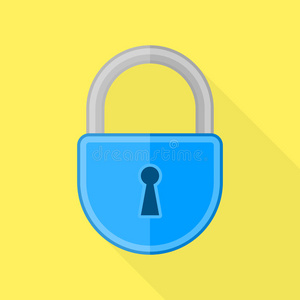 密码 因特网 挂锁 储物柜 插图 锁孔 接近 安全的 计算机