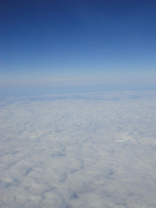 地球和云，鸟瞰