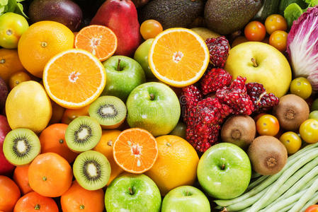 石榴 水果 准备 分类 健康 食物 苹果 堆栈 节食 虚拟企业