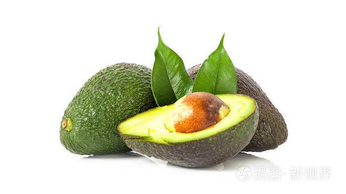 白底鳄梨果