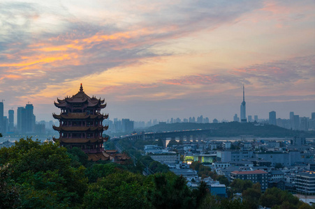 环境 旅游业 公园 日落 武昌 全景 风景 瓷器 花园 美丽的