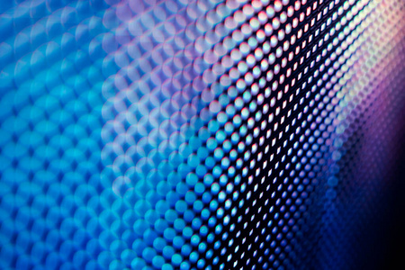 CloseUp LED blurred screen. LED soft focus background. abstract 