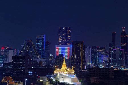 金山是曼谷的一个宗教建筑