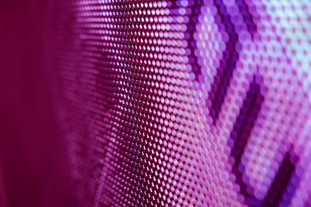 CloseUp LED blurred screen. LED soft focus background. abstract 