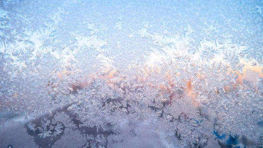 晶体 圣诞节 新的 寒冷的 自然 天气 街道 美丽的 气候