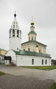 穹顶 古老的 弗拉基米尔 崇拜 建筑学 城市景观 风景 俄罗斯