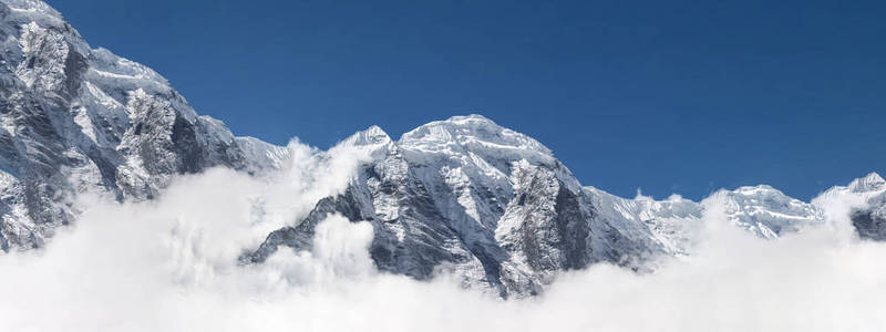 神奇的雪山