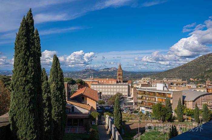 意大利蒂沃利城市景观