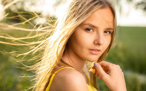 Portrait of young  woman 