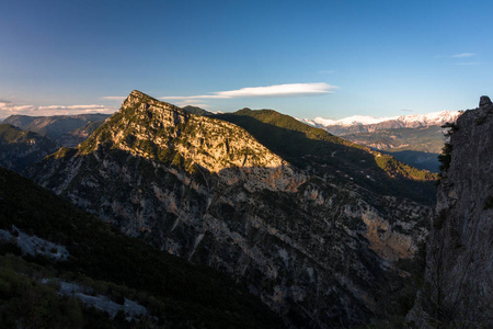 日落 天空 旅游业 山谷 风景 小山 欧洲 美丽的 冒险