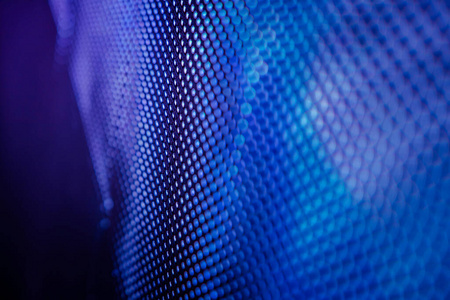 CloseUp LED blurred screen. LED soft focus background. abstract 