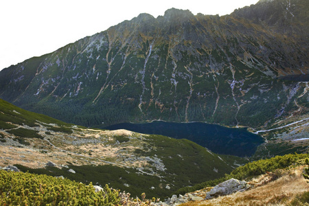 一点点 岩石 薪水 吸引 喀尔巴阡山 鞑靼人 地标 旅行者