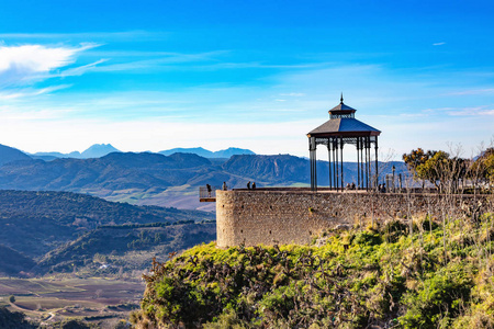 西班牙 地标 小山 纪念碑 古老的 马拉加 隆达 西班牙语