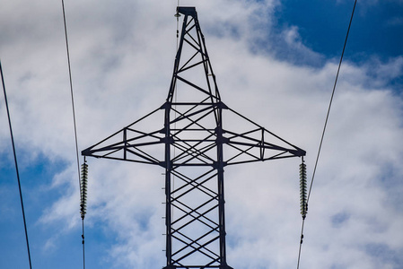 塔架 行业 现在的 权力 高的 技术 能量 电线 建设 传输