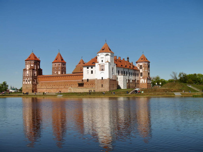 风景 白俄罗斯 欧洲 古老的 旅行 地标 建筑学 历史 建筑