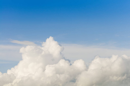 beautiful blue sky clouds background 