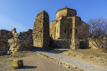 Mtskheta, Georgia. The Ancient Georgian Orthodox Church Of Holly