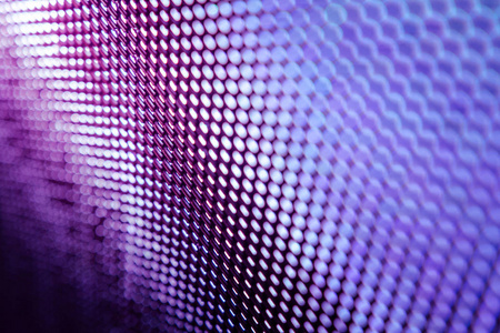 CloseUp LED blurred screen. LED soft focus background. abstract 