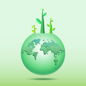 植树造林拯救世界。